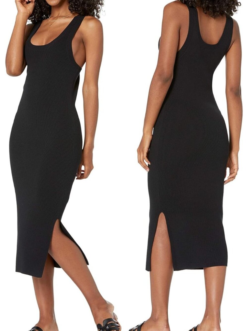 The Drop Midi Sweater Dress